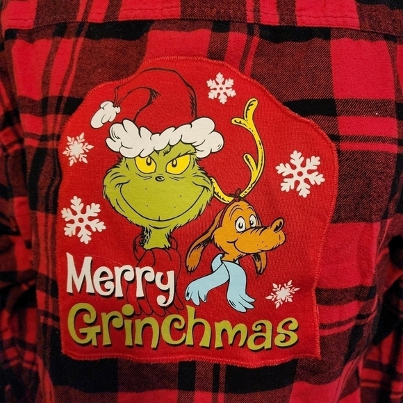 Other - Grinch Flannel Shacket S